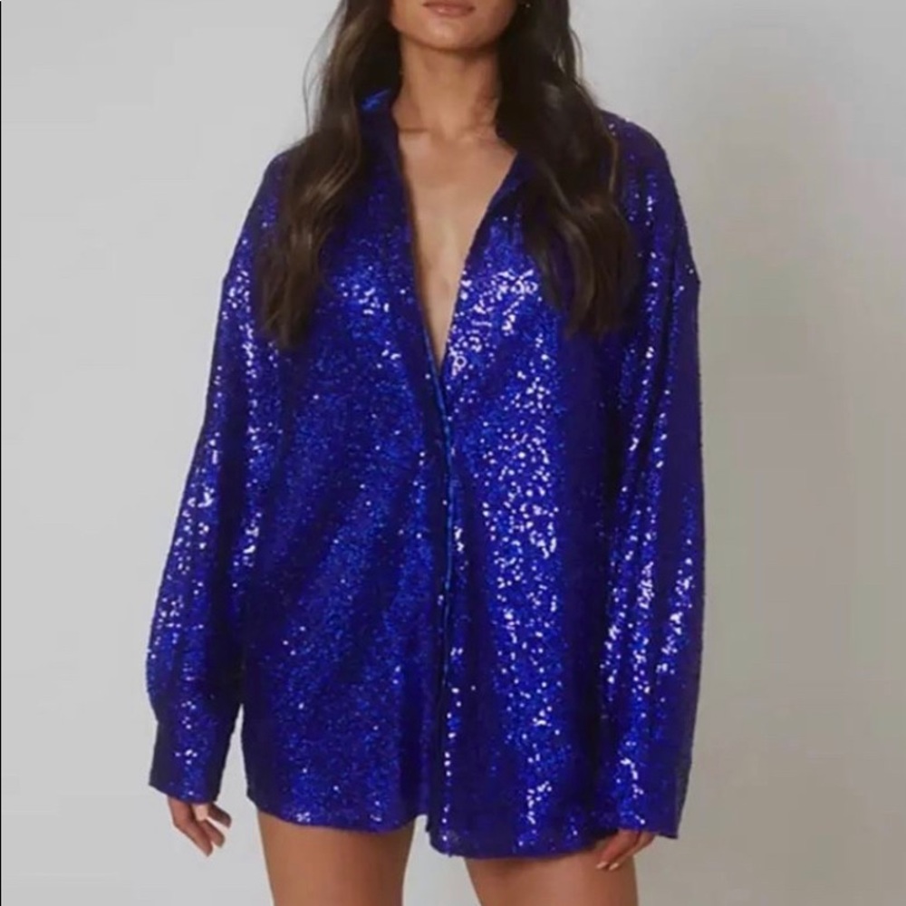 New Large sequin dress